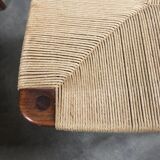 Teak Dining Chairs by Ejnar Larsen & Aksel Bender Madsen, Denmark 1960s