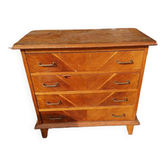 Vintage chest of drawers around 1950