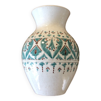 Moroccan ceramic vase