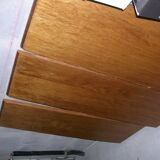 Table style Louis Philippe avec 4chaises