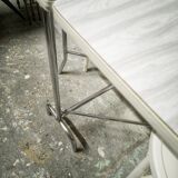 Folding table in Formica