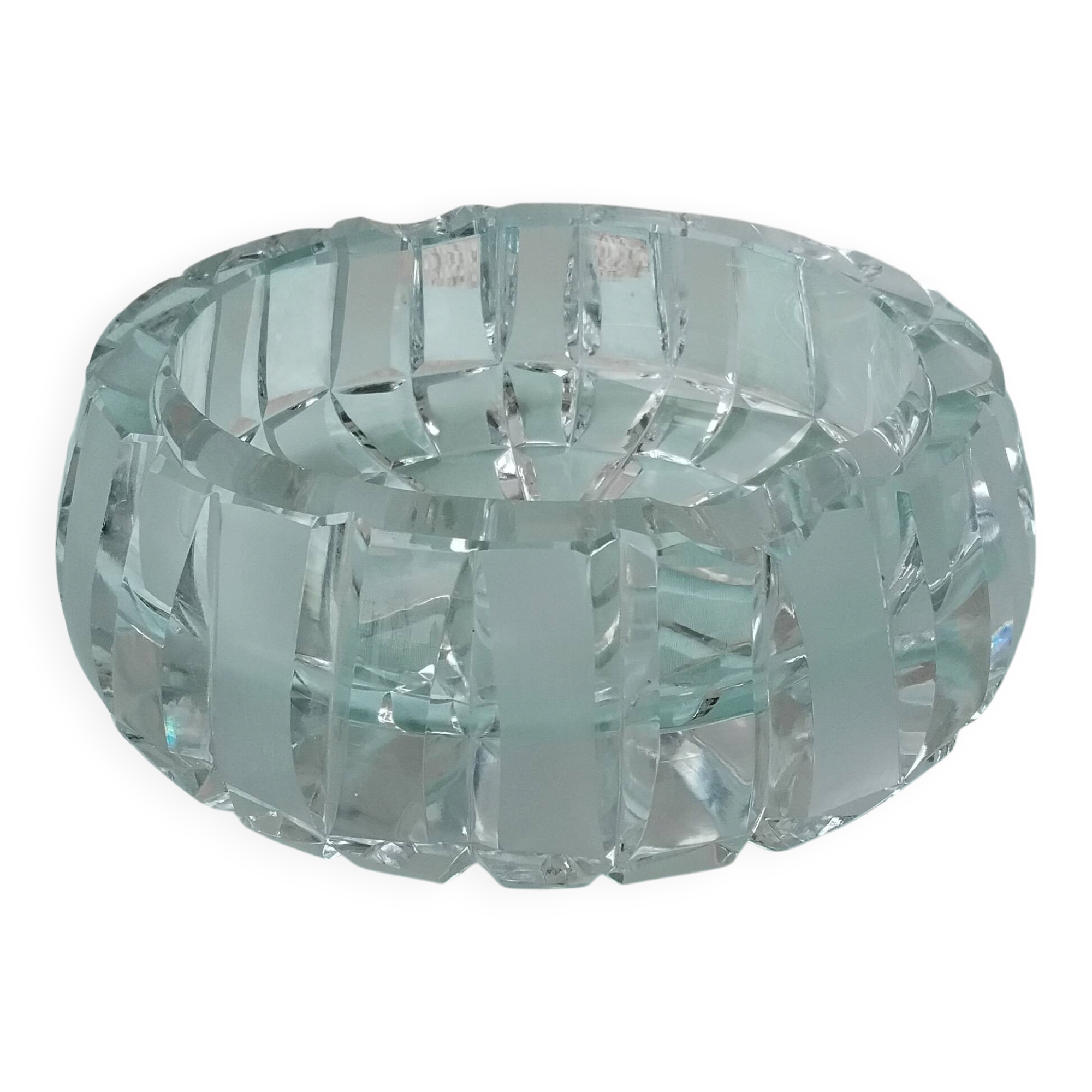 Cendrier en cristal