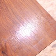 Walnut adjustable dining table, 1930s, Czechoslovakia
