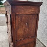Buffet cabinet in oak with 4 doors and 1 drawer from the 18th century
