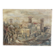 Peinture sur carton ancienne