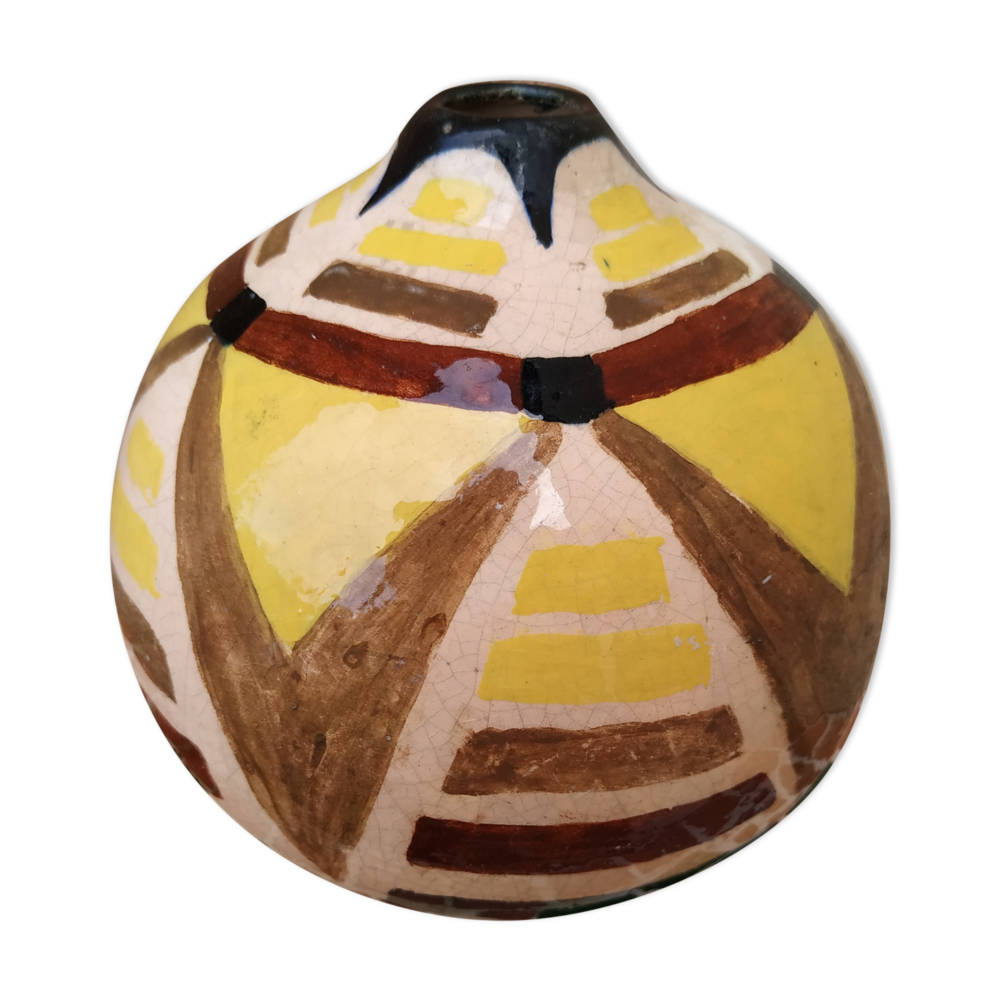 Vase ball design art deco