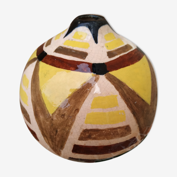 Vase ball design art deco