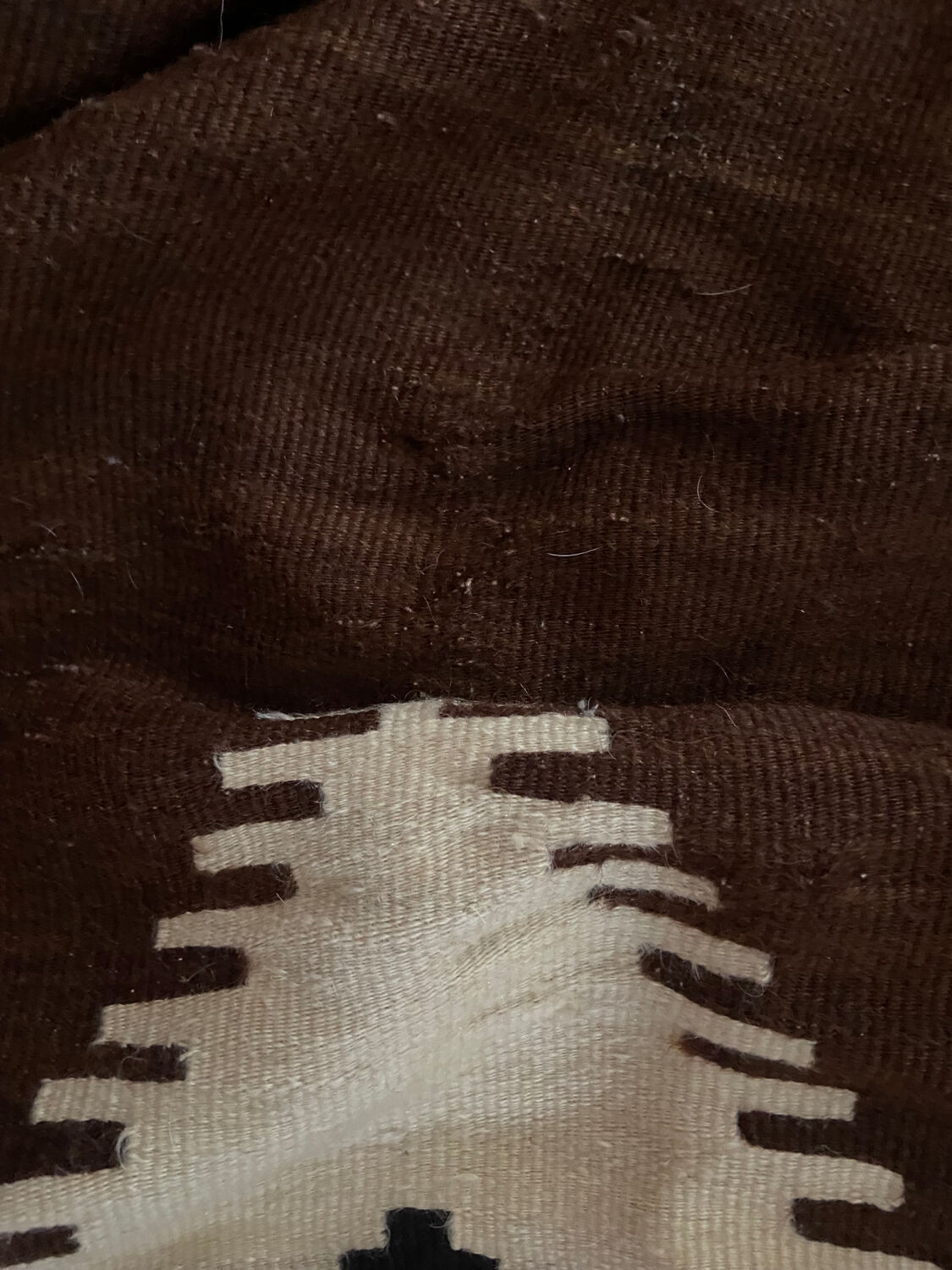 Ethnic mohair rug