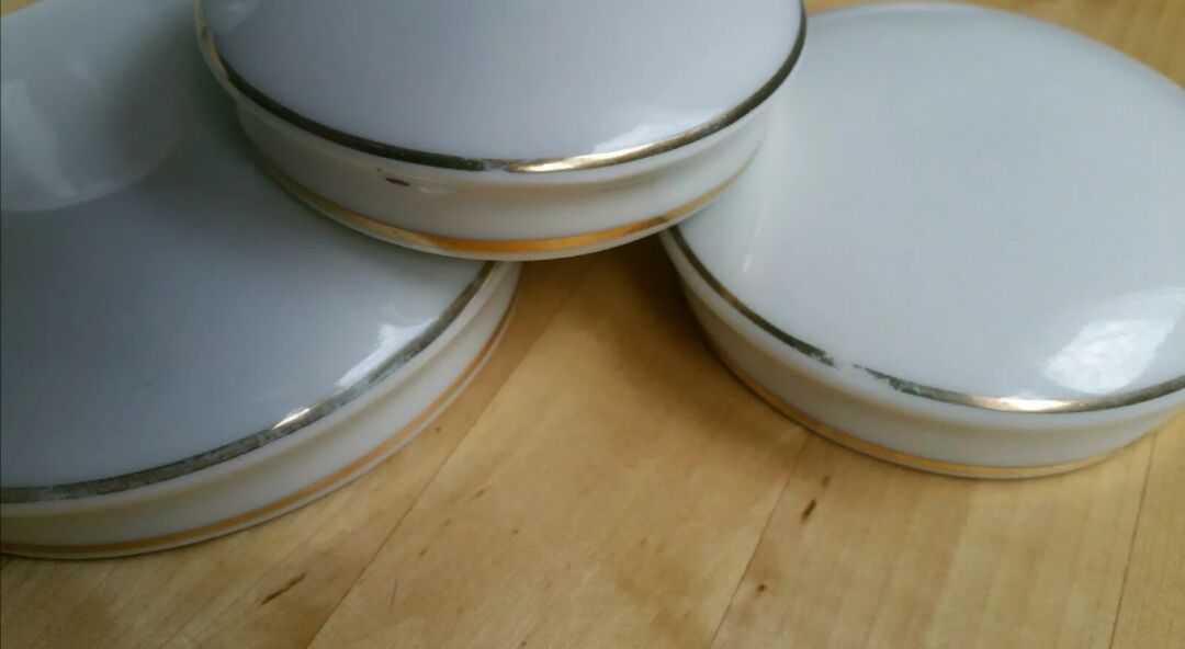 Spice pots Porcelain Birds