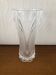 Grand vase en cristal d’arques taillé Vintage