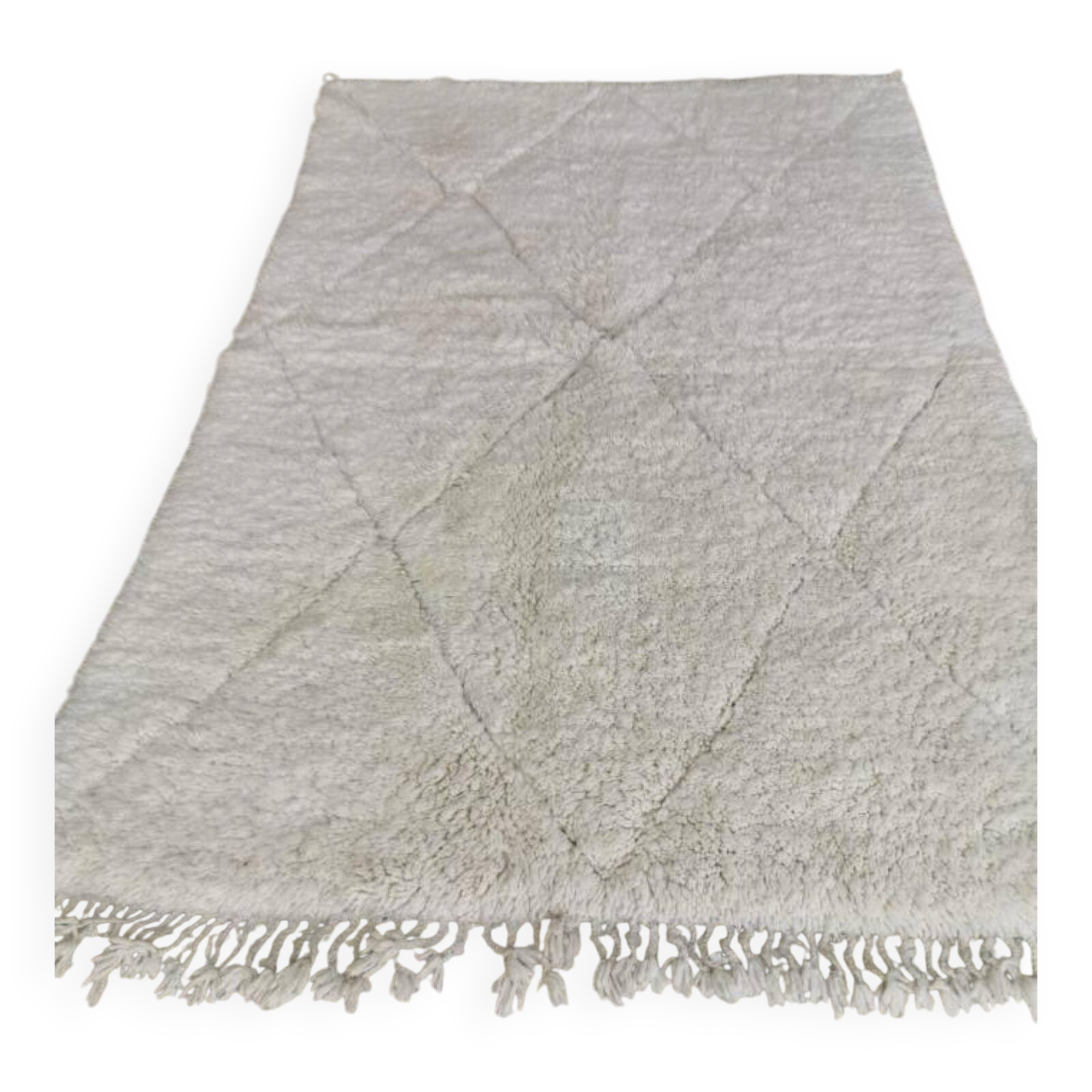 Ecru Berber rug