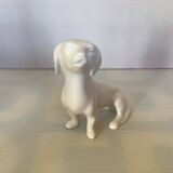 White ceramic dog
