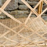 Wicker shelf