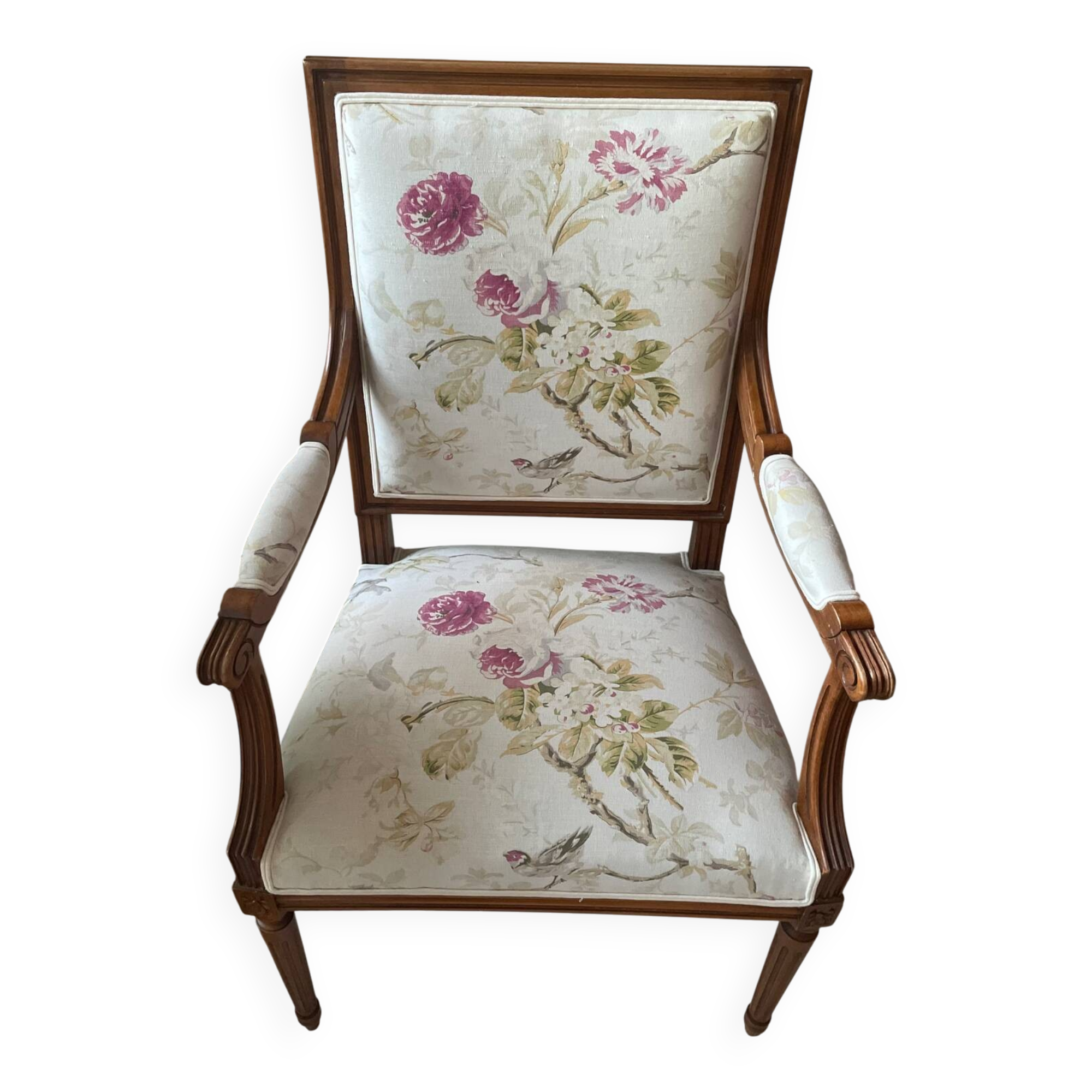 Fauteuil cabriolet époque Louis XVI
