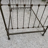 Cast iron and wrought iron bed 1950