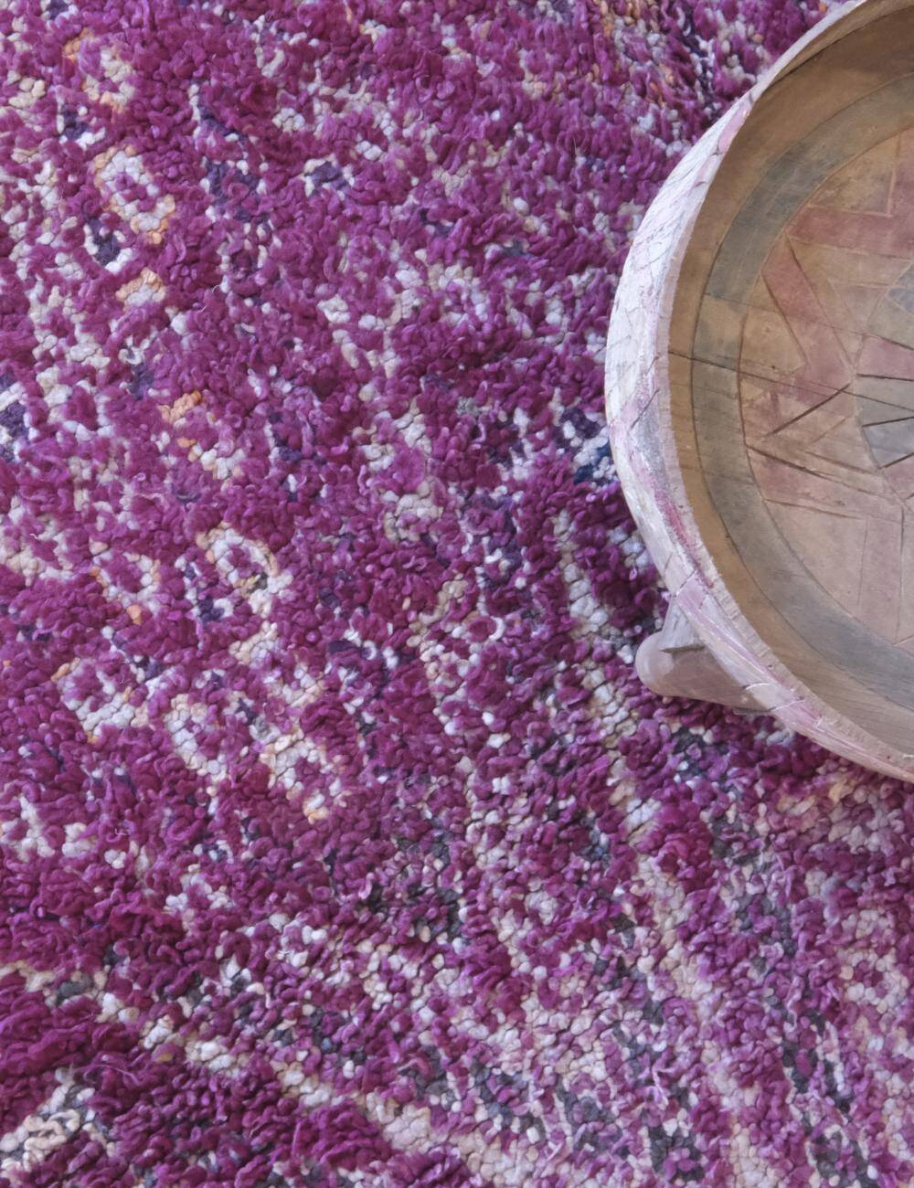 Tapis Marocain Violet - 230 x 174 cm