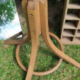 Baumann wooden parrot coat rack