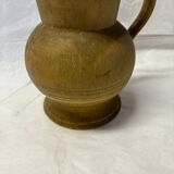 Old stoneware carafe pitcher