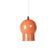 Lampe suspendue en argile