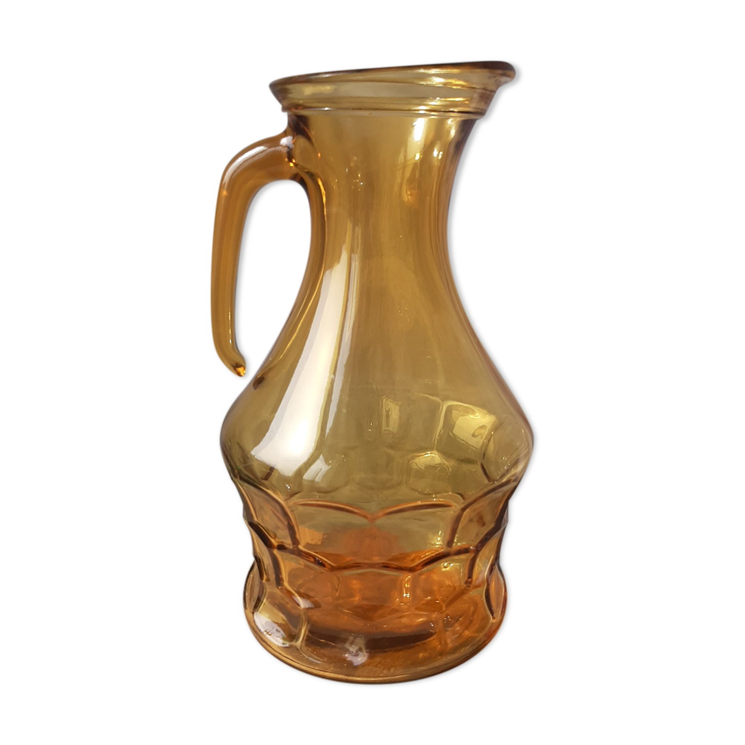 Yellow decanter Made in Italy