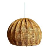 Vintage knit lampshade pendant lamp