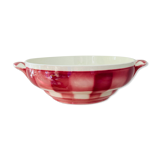 Salad bowl fn givors checkered bordeaux