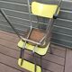 Paire de chaises en formica jaunes