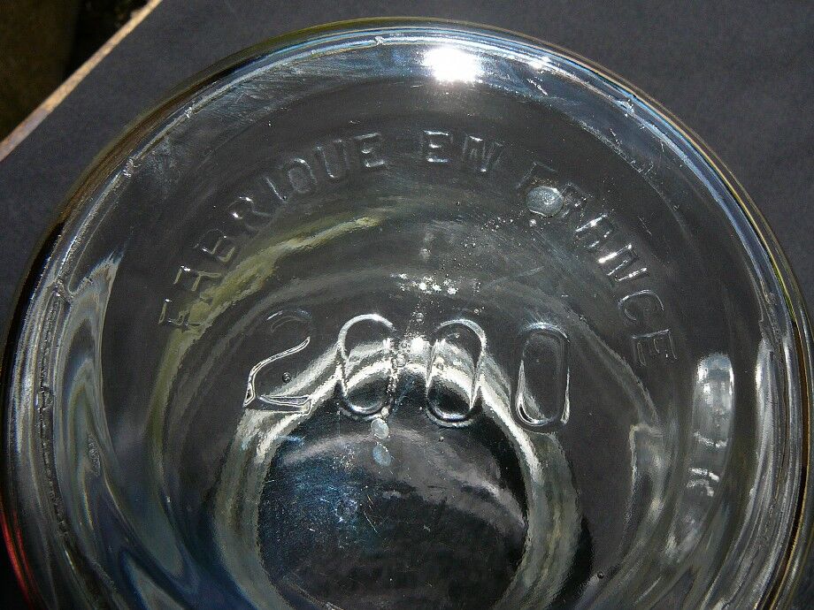 2L old glass jar marks the best