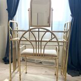 Coiffeuse + fauteuil, années 70