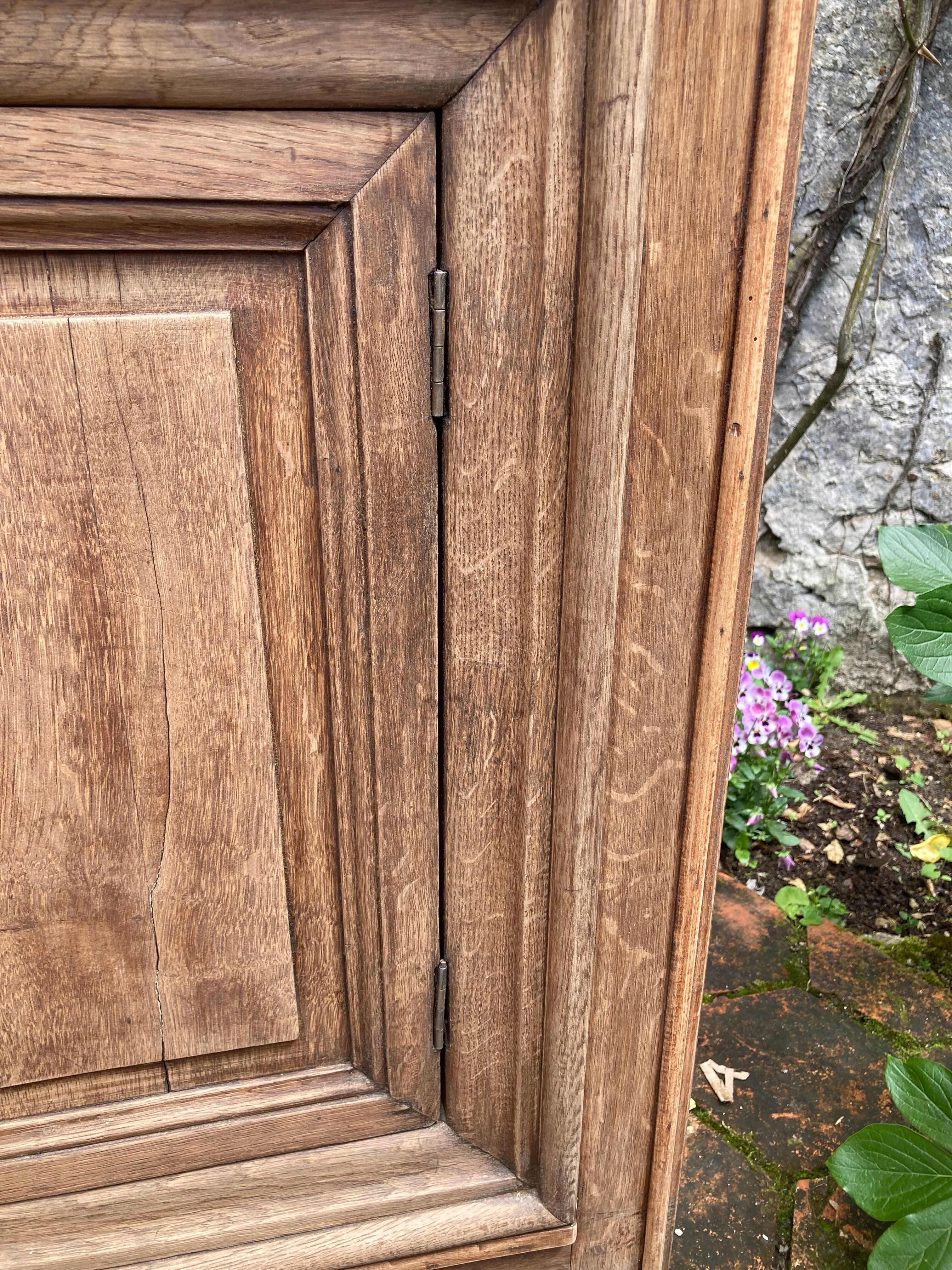 Antique solid wood sideboard