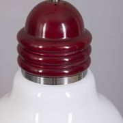 Vintage Glass and Metal Arianna Pendant Lamp by Piero Brombin for Artemide,