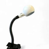 Ivory clip lamp from the space age 1970 Italy
