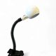Ivory clip lamp from the space age 1970 Italy