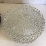 Glass ceiling light circa 1960