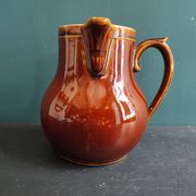 Cruche vintage en majolique française