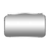 Bevelled horizontal mirror