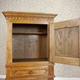Rustic Oak Cabinet, Late 19th Century