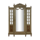Cabinet Louis XVI jumped in lacquered wood and cane bottom around 1850