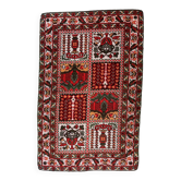 Vintage 1950s French Savonnerie style rug 117cm x 193cm - 1C1244