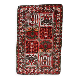 Vintage 1950s French Savonnerie style rug 117cm x 193cm - 1C1244