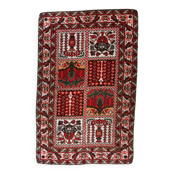 Vintage 1950s French Savonnerie style rug 117cm x 193cm - 1C1244