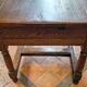 Table en chêne, début XIXe