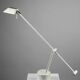 Minimalist White Adjustable Desk Lamp by Massive, Belgium — 1980s