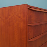 Teak chest of drawers, Danish design, 1970s, made in Denmark