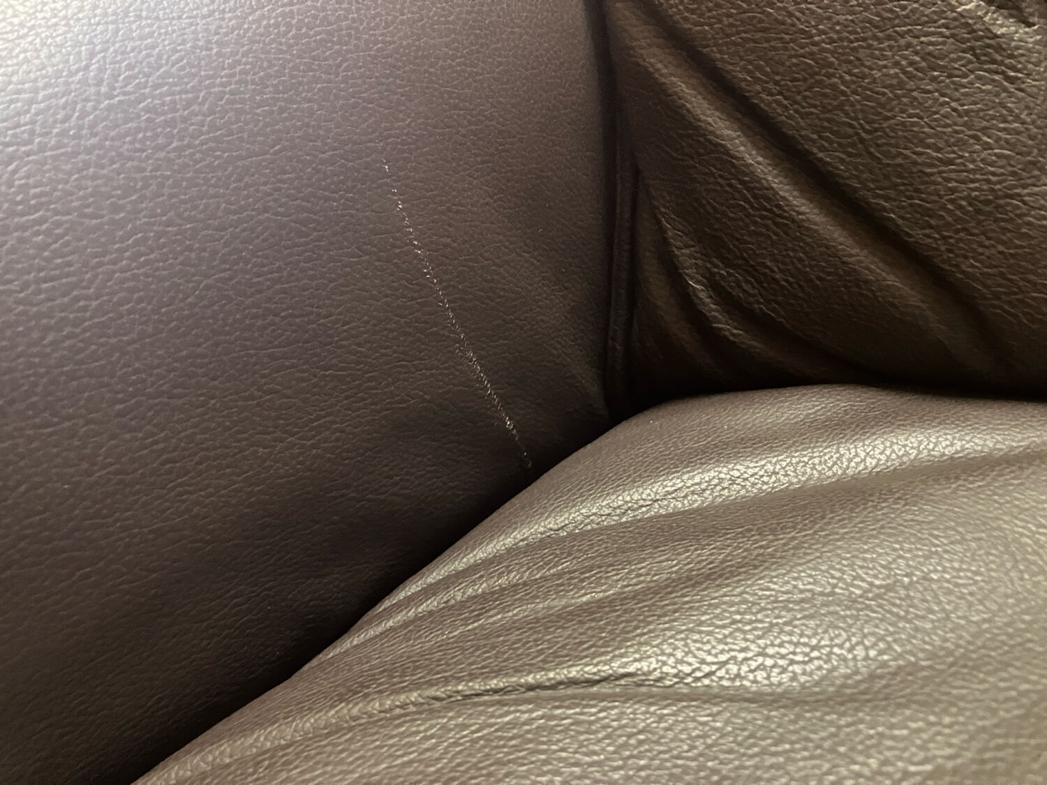 Vintage swivel armchair wood leather Hjort Knudsen