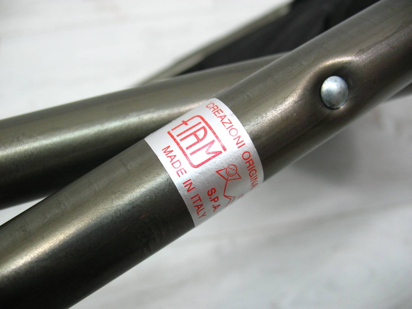 Fiam stool by F. Favagrossa, Italy, 1990s.