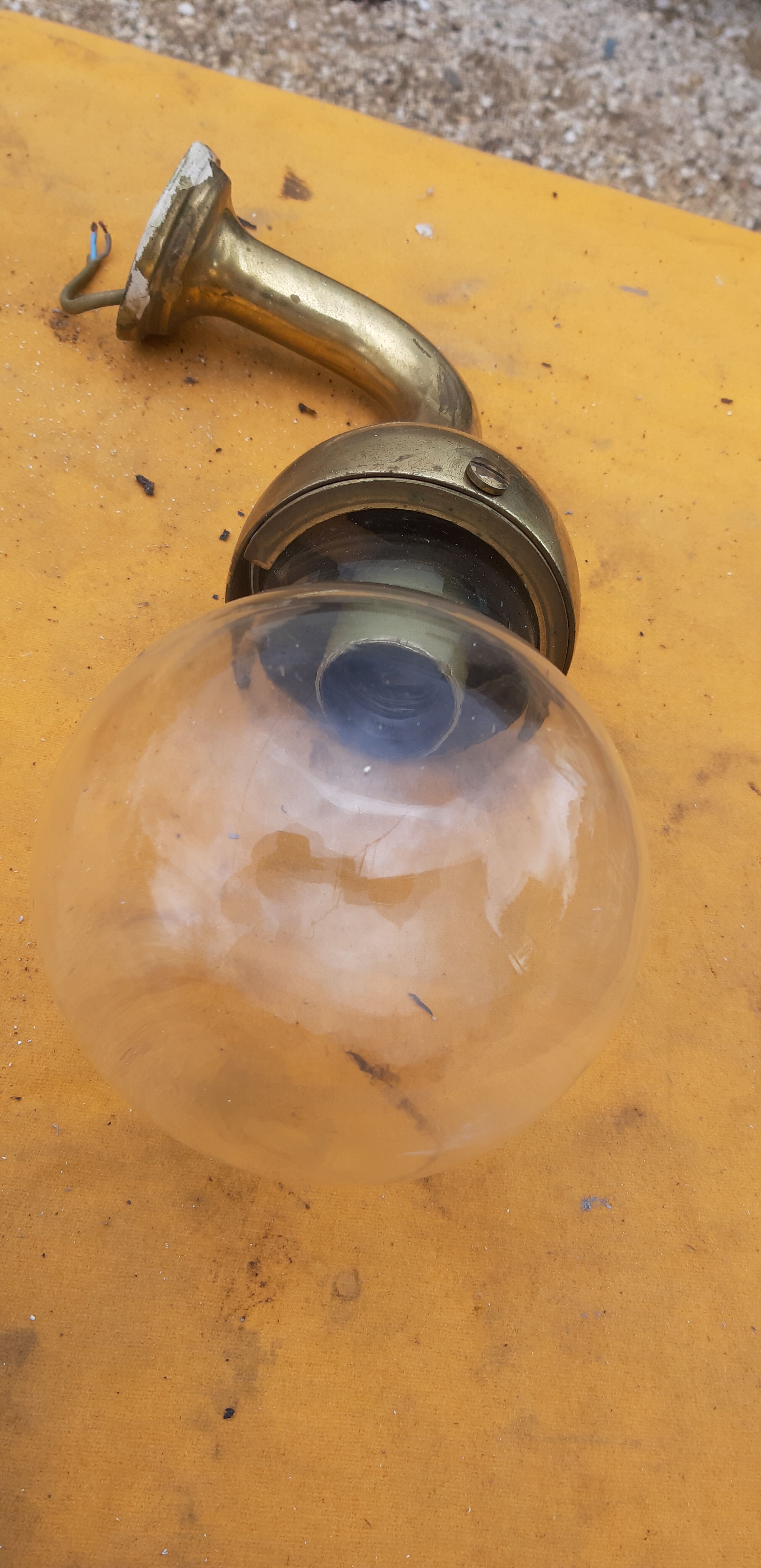 3 Industrial Bronze Sconces