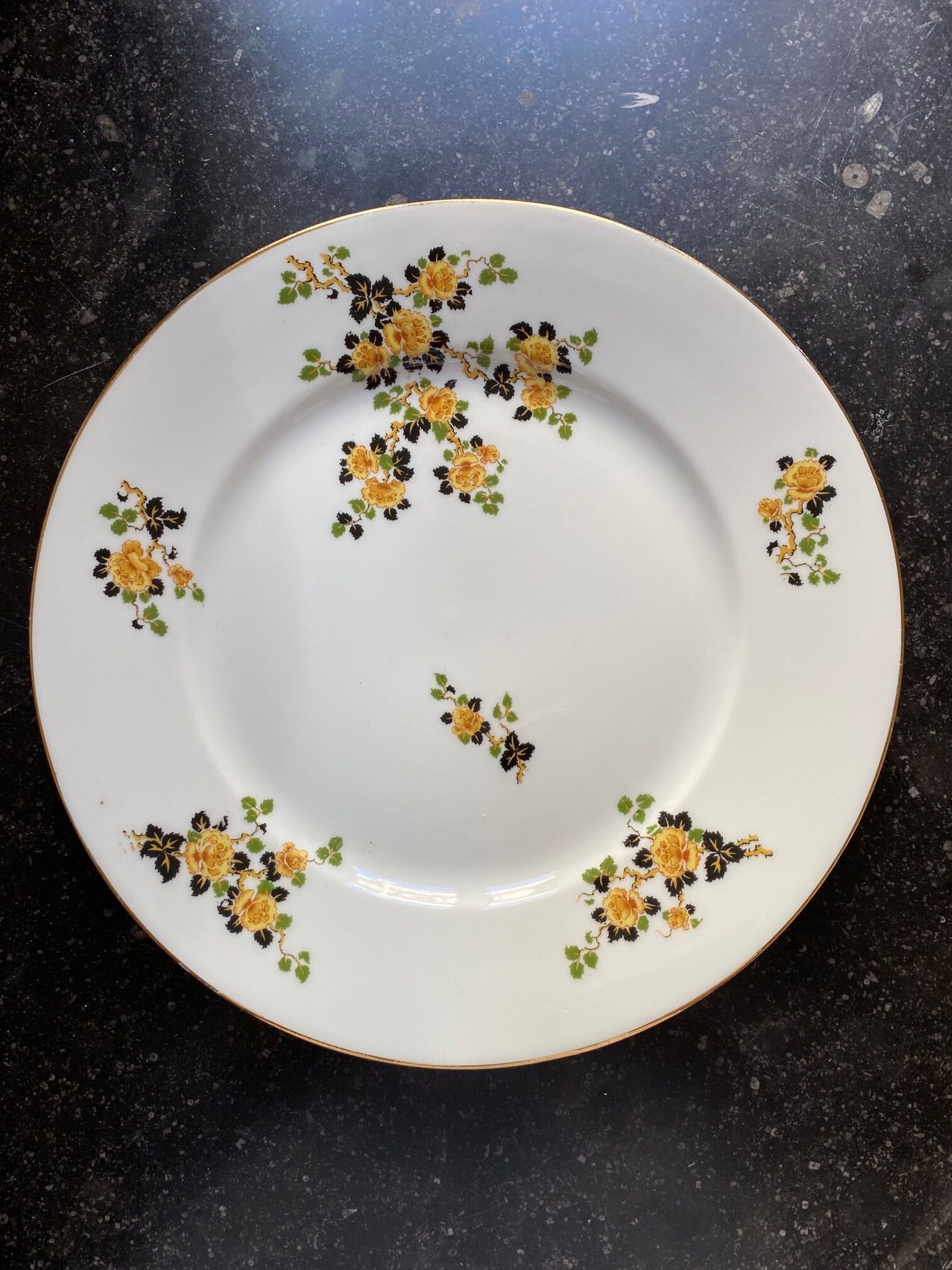 Dessert plate, F. Legrand & Cie, Limoges, circa 1920