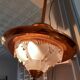 Suspension art deco Ezan copper and molded glass