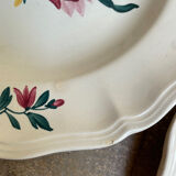 9 plates Sarreguemines